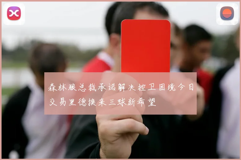 森林狼总裁承诺解决控卫困境今日交易里德换来三球新希望